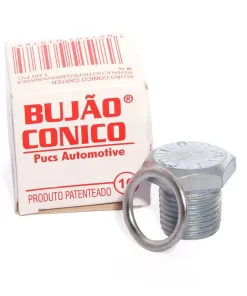 Bujão Conico 16mm