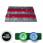 Contrapeso Adesivo 10/10 Alto 60g NP 50 Pcs