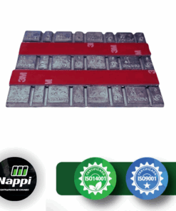 Contrapeso Adesivo 10/10 Alto 60g NP 50 Pcs